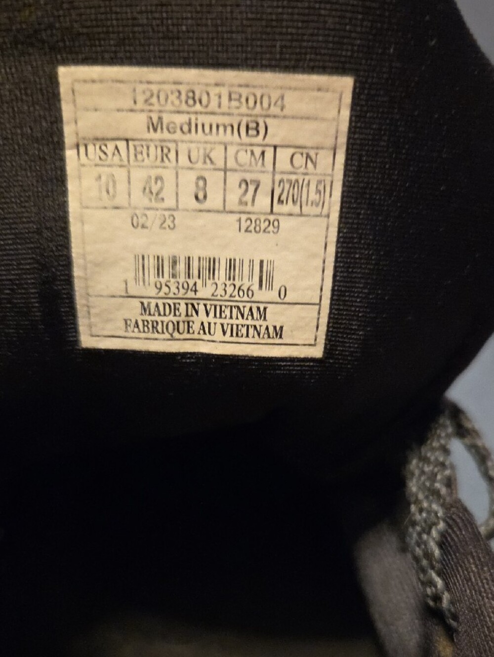 Brooks Women's Black Running Shoes with Gold Accent Midsole - Picture 3 of 3